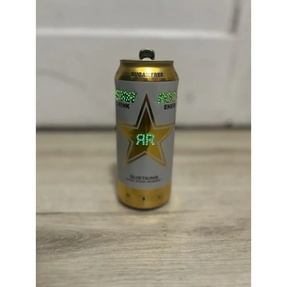 Rockstar Energy Drink Collectible‎ Lamp Can Green Light